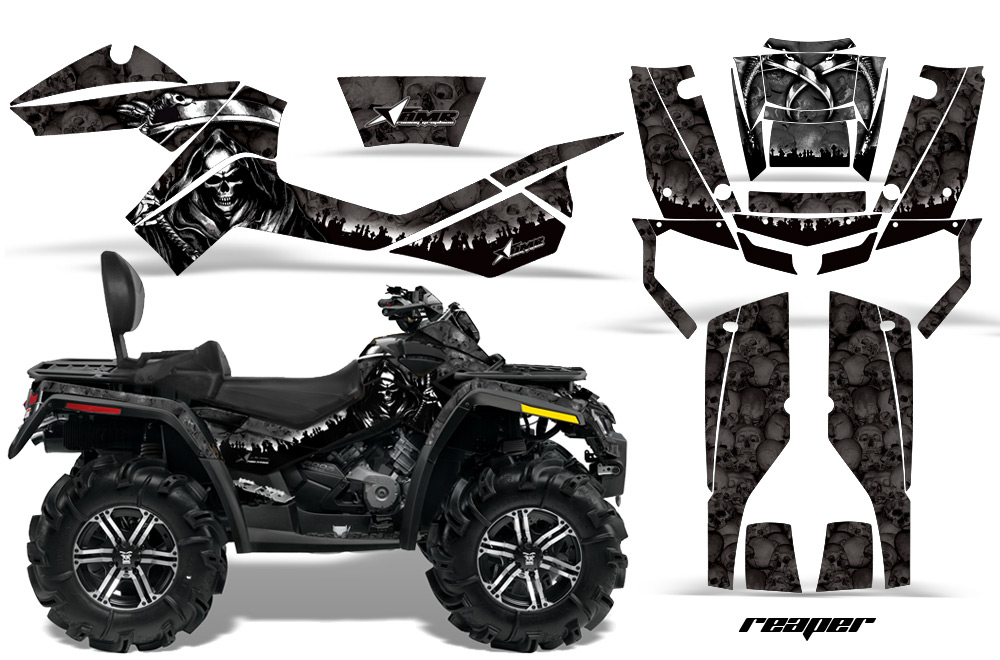 Can-Am Outlander MAX Graphics Kit-WEB Reap B